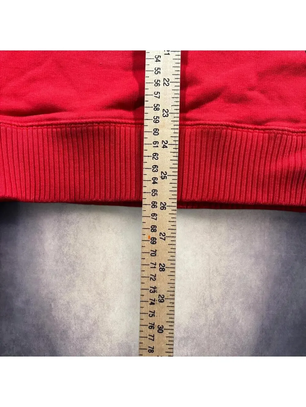 Authentic Jordan red crewneck pullover